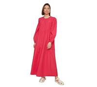 Trendyol Women Modest Maxi A-line Regular Woven Modest Dresses Pink
