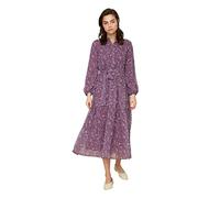Trendyol Women Modest Maxi Skater Relaxed Woven Modest Dresses Lilac