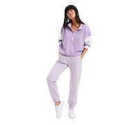 Trendyol Women Normal Waist Elastic Cuff Jogger Tracksuit Bottoms Lilac