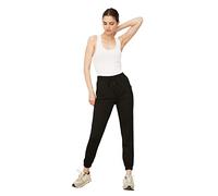 Trendyol Women Normal Waist Skinny fit Jogger Tracksuit Bottoms Schwarz