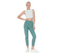 Trendyol Women Normal Waist Straight Leg Jogger Tracksuit Bottoms Grün