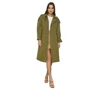 Trendyol Women Oversize Double-breasted Woven Trench Coat