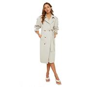 Trendyol Women Oversize Double-breasted Woven Trench Coat