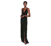 Trendyol Women Prom/Bridesmaid Maxi Shift Regular fit Knitted Evening Dress Schwarz