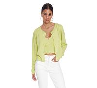 Trendyol Women Regular fit Basic Button Placket Knitwear Cardigan,Mint,S