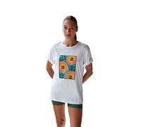 Trendyol Women Regular fit Basic Crew Neck Knit T-Shirt White