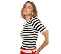 Trendyol Women Regular fit Basic Crew Neck Knitwear Sweater Ecru