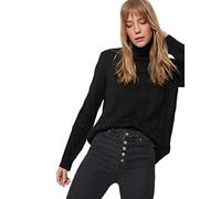 Trendyol Women Regular fit Basic Turtleneck Knitwear Sweater Schwarz