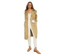Trendyol Women Regular fit Double-breasted Lapel collar Woven Trench Coat