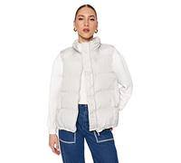 Trendyol Women Regular Puffer Standing collar Woven Vest