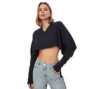 Trendyol Women Relaxed fit Basic Standing Collar Knitted Blouse Navy Blue