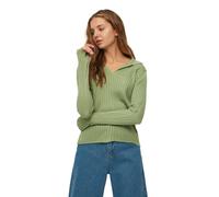 Trendyol Women Slim fit Basic Polo Neck Knitwear Sweater Mint
