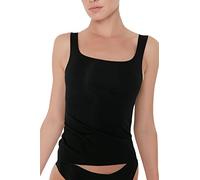 Trendyol Women Underwear Fitted Basic Square Collar Knit Singlet Black