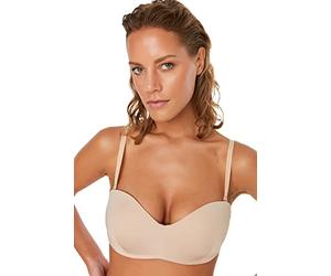 Trendyol Women Underwear Reinforced/Push-up Knitted Bra Skin