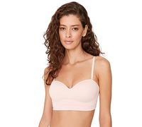 Trendyol Women Underwear Strapless Bralettes Strapless Knitted Bra Skin