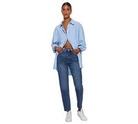 Trendyol Women's Dark Blue High Waist Mom Jeans Twoaw24je00076 Jeans