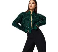 Trendyol Women's Gradient Long Sleeve Regular Cardigan Sweater, Green, S