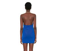 Trendyol Women's Mini Bodycon Fitted Dress, Saxe Blue, 38 UK