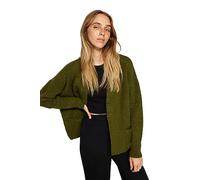 Trendyol Women's Oversize Basic V Neck Knitwear Cardigan Shirt (Pack of 1)
