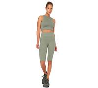 Trendyol Women's Sports Tights Yoga Pants, Khaki, M-L