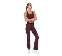 Trendyol Women's Trendyol Woman Sportswear Normal Waist Straight Sweatpants, Brown, M UK