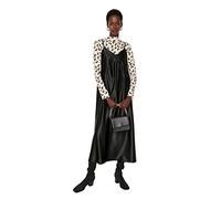 Trendyol Women's Woman Design Regular Standard Scoop Neck Knit Dress, Black, M