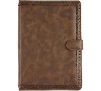 Trendz Brogue Folio Tablet Case Brand New - Brown - 7"