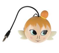 Trendz Cancer Research UK Small and Portable Rechargeable Universal Wired Speaker with 3.5mm Jack and USB Charging Cable Compatible with Smartphones, Tablets and MP3 Devices - Fairy