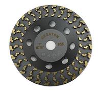 Trenion Megatron 7" Diamond Cup Grinding Removing Disc Wheel for Any Concrete, Paint, Epoxy, Glue and Mastic with CDB Newest Technology (Megatron 7")