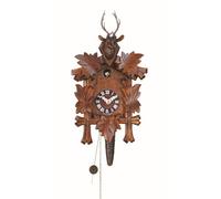 Trenkle Quarter call cuckoo clock with 1-day movement Five leaves, head of a deer TU 624 nu