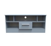 Trent 1 Drawer Tv & Media Unit In Denim (Ready Assembled)
