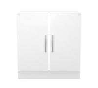 Trent 2 Door Sideboard In White Matt (Ready Assembled)
