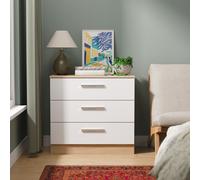 Trent 3 Drawer Chest (Ready Assembled) Ready Assembled 2 U Multi One Size