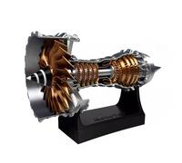 Trent 900 Turbofan Aeroplane Engine Model Kit, Aircraft Engine, Mechanical Science Education Motor Toy Gift for Adults, 28 cm (Finished Version)