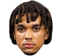 Trent Alexander-Arnold (Goatee) Celebrity Mask, Flat Card Face, Fancy Dress Mask