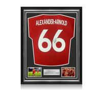 Trent Alexander-Arnold Signed Liverpool 2019-20 Shirt . Superior Frame