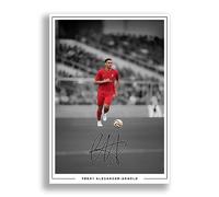 Trent Alexander-Arnold Signed Photo Liverpool Poster Print Autograph Framed Memorabilia Gift (A4 Poster Only)