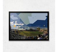 Trent Bridge Cricket Ground - An Autumn Evening at the T20 - A3 Print by Rogues' Gallery