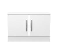 Trent Low 2 Door Sideboard In White Matt (Ready Assembled)