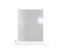 Trent Mirror In Dusk Grey & White (Ready Assembled)