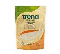 Trent Organic Pea Protein Ground 250g - High Protein Content (83%) - Unflavoured Plant-Based Protein, Vegan, Non-GMO, No Additives- High Protein for Shakes, Smoothies & Baking - Resealable Pouch