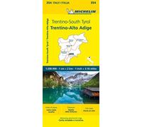 Trentino - Michelin Local Map 354