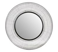Trento Wall Mirror - Black Circular