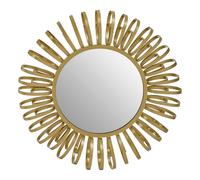 Trento Wall Mirror - Round - Gold Multi Ring Design