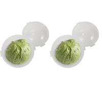 Trenton Gifts Lettuce And Vegatable Storage Keeper. Set of 2. 7" X 8".
