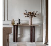 Trenton Travertine Console Table Travertine