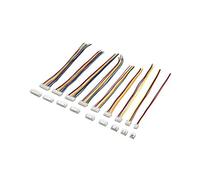 TRENTSNOOK 10Sets 2/3/4/5/6/7/8/9/10 Pin Pitch Male Female Plug Socket JST XH2.54 XH 2.54mm 15cm Wire Length 24AWG Wire Cable Connector (Color : 10Set 2Pin)