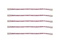 TRENTSNOOK Length 200mm JST PH 2.0 2 Pin Cable Connector Jst Pitch 2.0mm 2P Female to Female Double Head Terminals Wire Connector Red white (Color : 10 Pcs)