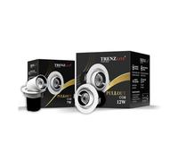 Trenz Lite Pullout cob 7W 12W Wall Spot Lights Indoor LED Spotlights for Ceiling, Surface Mounted Spot Lights for Kitchen, Lounge, and Bathroom and Adjustable Ceiling Spot Light 3000k (White, 7W)