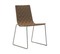Trenza SI0700 stackable outdoor chair Andreu World